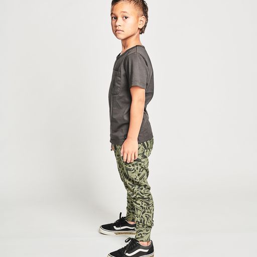 Munster Kids Journey Pant - Wash Olivine