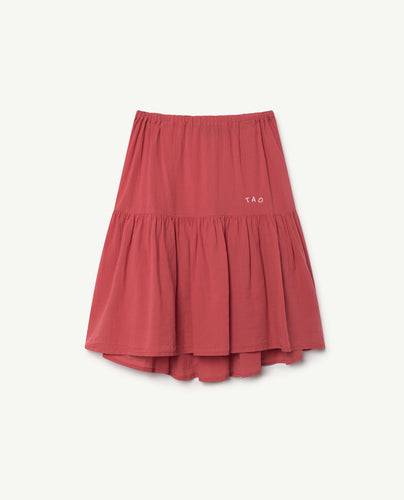 The Animals Observatory Bird Skirt - Red