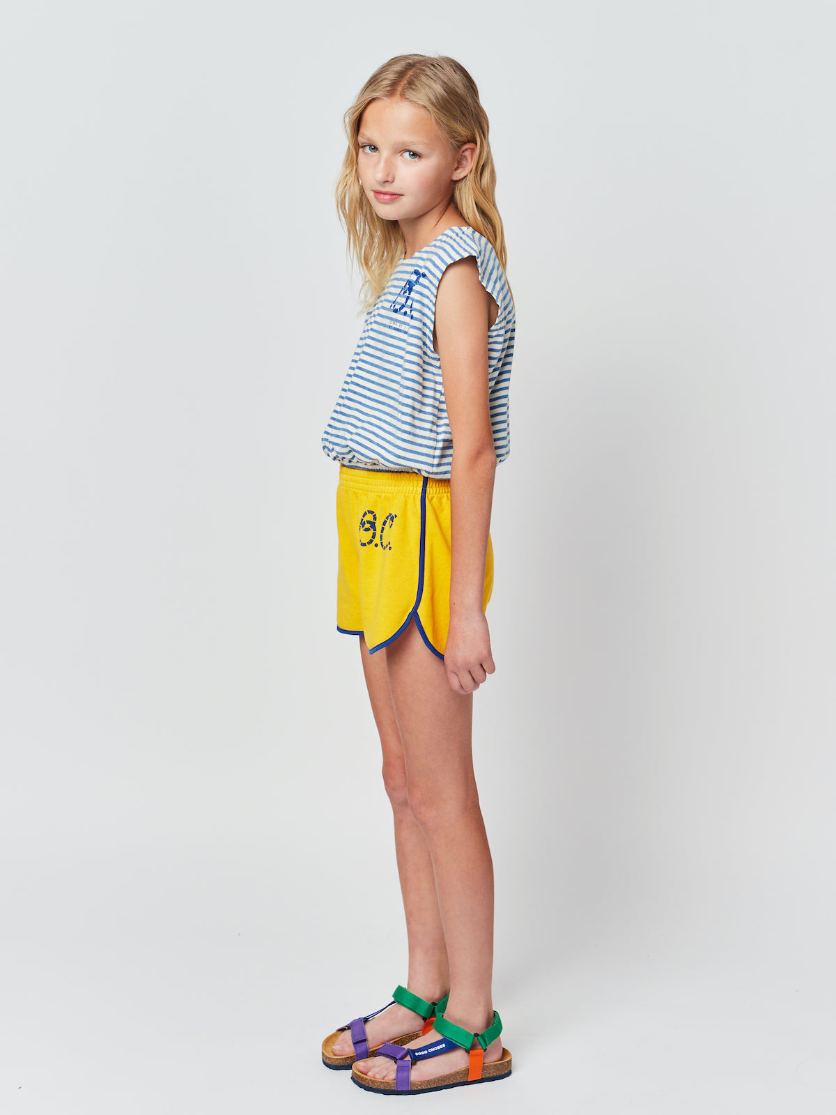 Bobo Choses Blue Stripes Tank Top