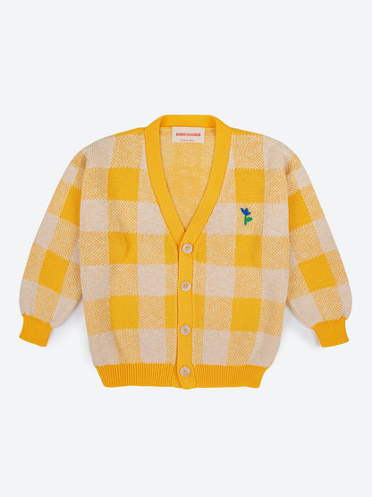 Bobo Choses Vichy Cardigan