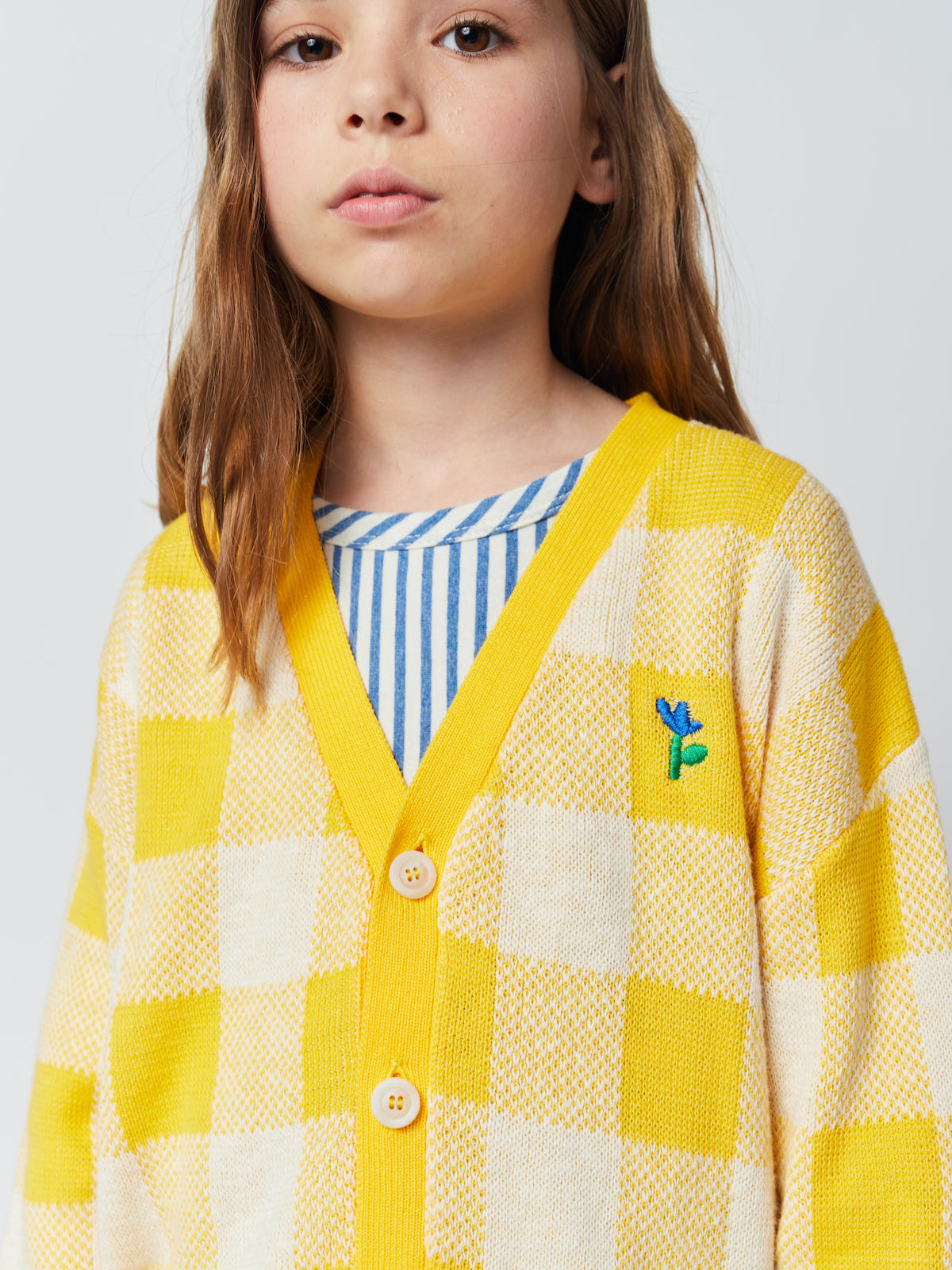 Bobo Choses Vichy Cardigan