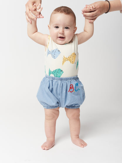 Bobo Choses Multicolor Fish All Over Sleeveless Body