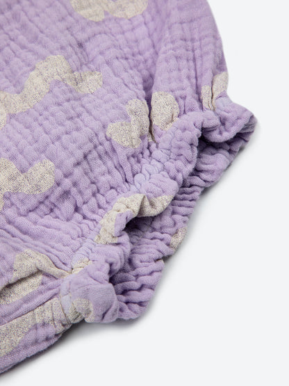 Bobo Choses Waves All Over Woven Ruffle Bloomer