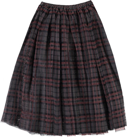 Molo Britani Skirt - Check Mesh