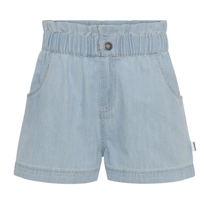 Molo Adara Shorts - Light Washed Blue