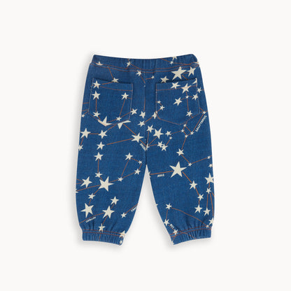 Bonnie Mob Monro Baby Jogging Trousers - Denim Stars