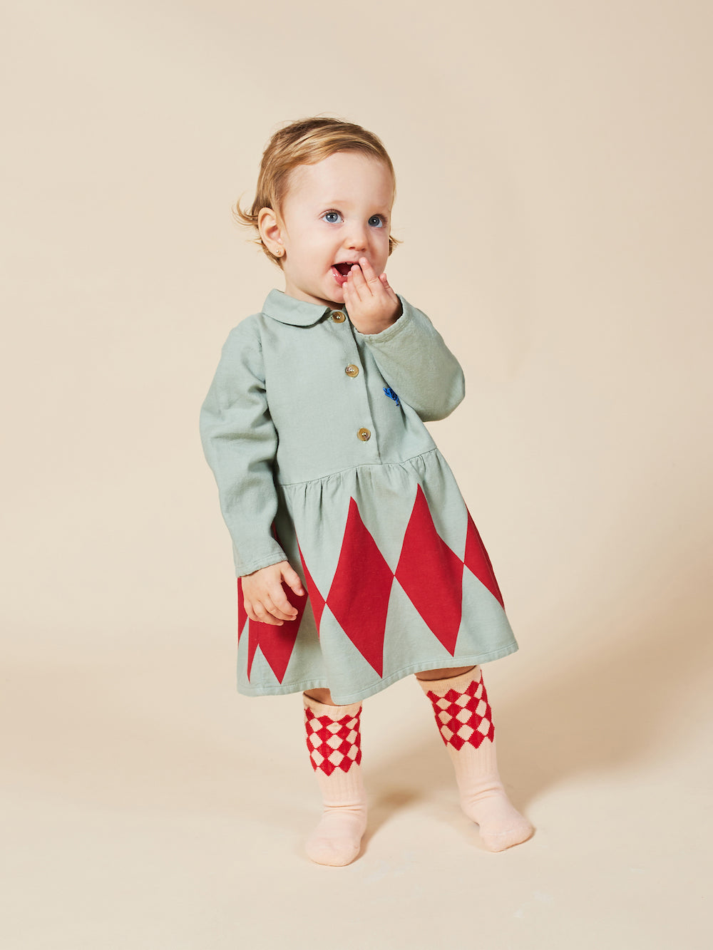 Bobo Choses Diamonds Princess Baby Dress