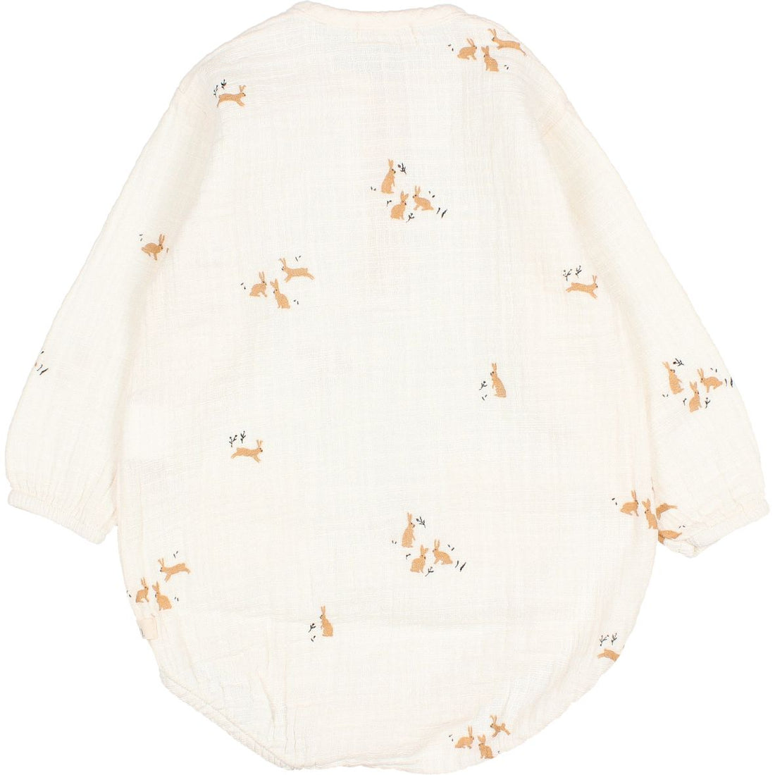 Buho Baby Bunny Romper - Talc