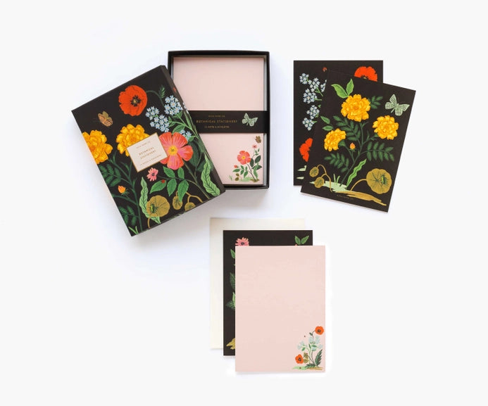 Rifle Paper Co. Botanical Social Stationery Set