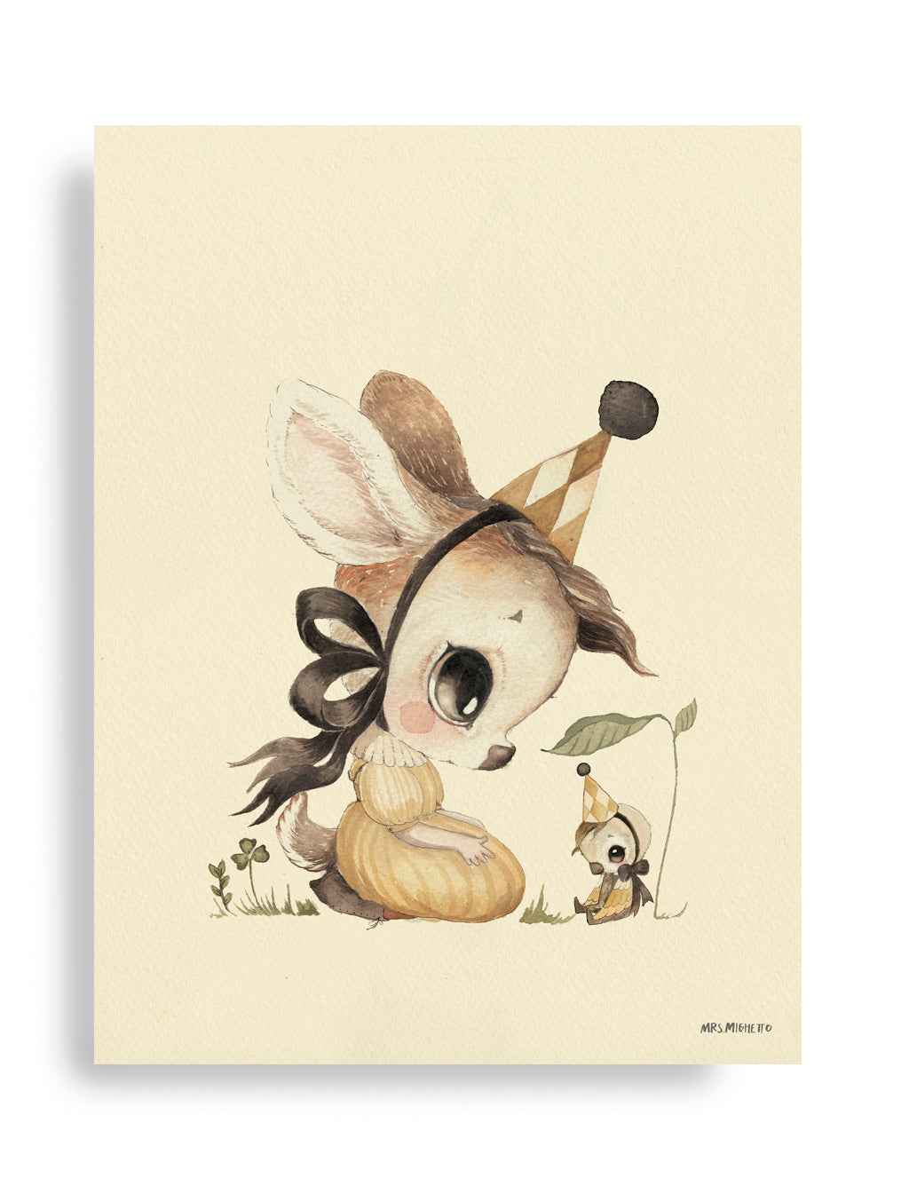 Mrs. Mighetto Miss Stella Print - 50 x 70 cm