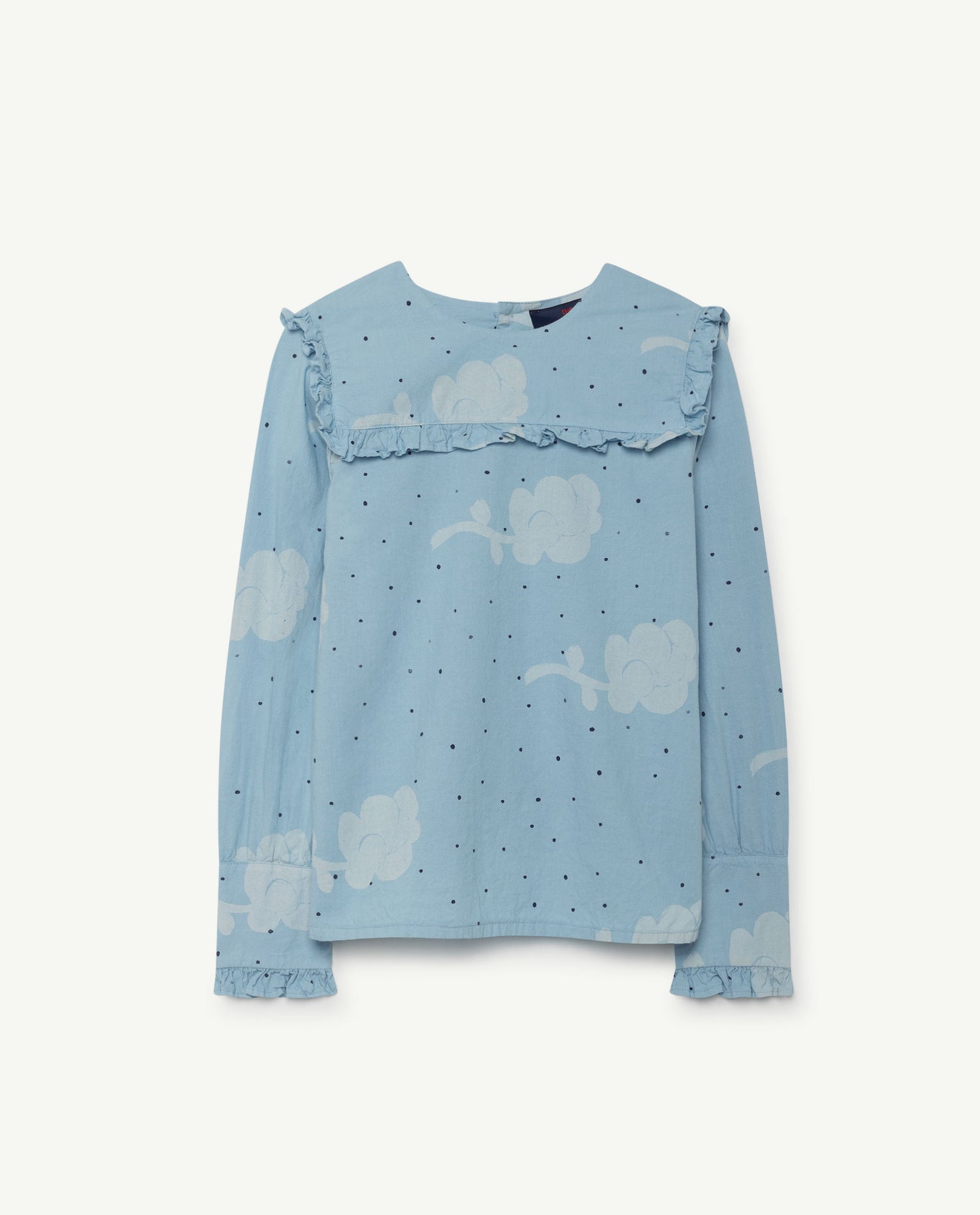 The Animals Observatory Gadfly Blue Flower Top