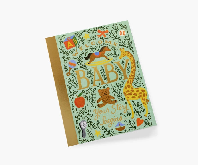 Rifle Paper Co. Storybook Baby Greeting Card