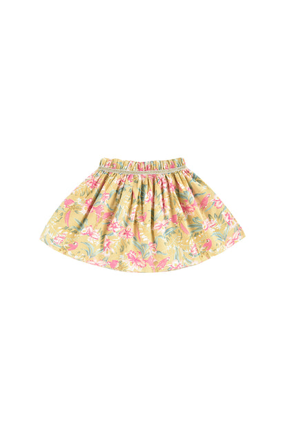 Louise Misha Salina Skirt - Soft Honey Parrots