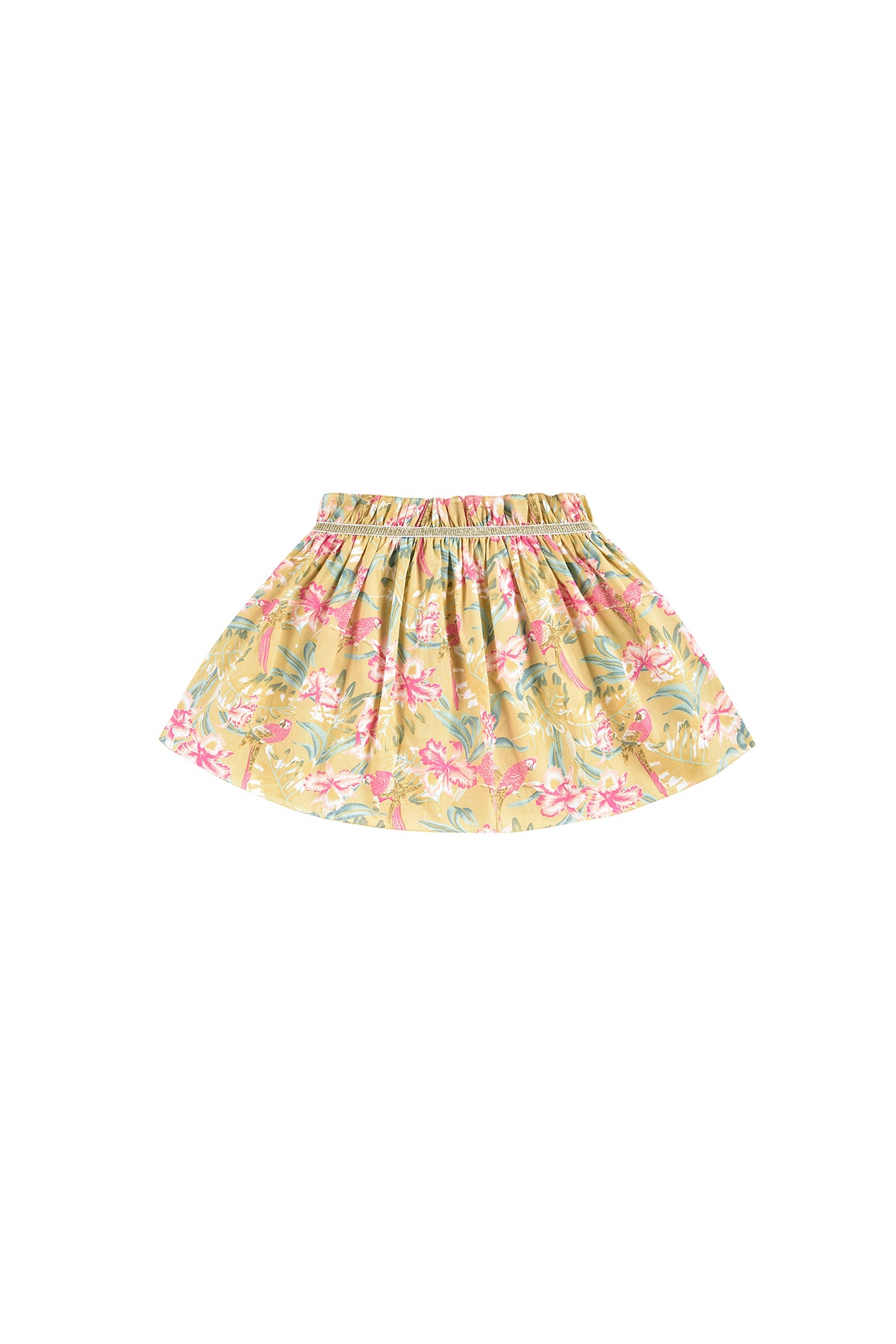 Louise Misha Salina Skirt - Soft Honey Parrots