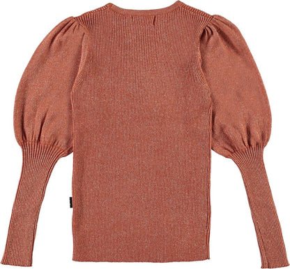 Molo Glenda Sweater - Burn Brick