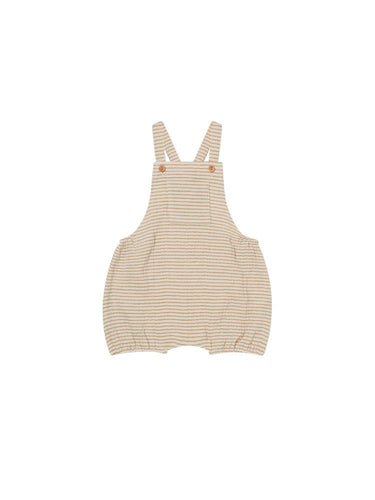 Quincy Mae Hayes Overalls - Ocre Stripe