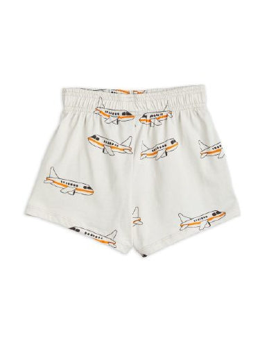 Mini Rodini Airplane All Over Print Shorts - Grey