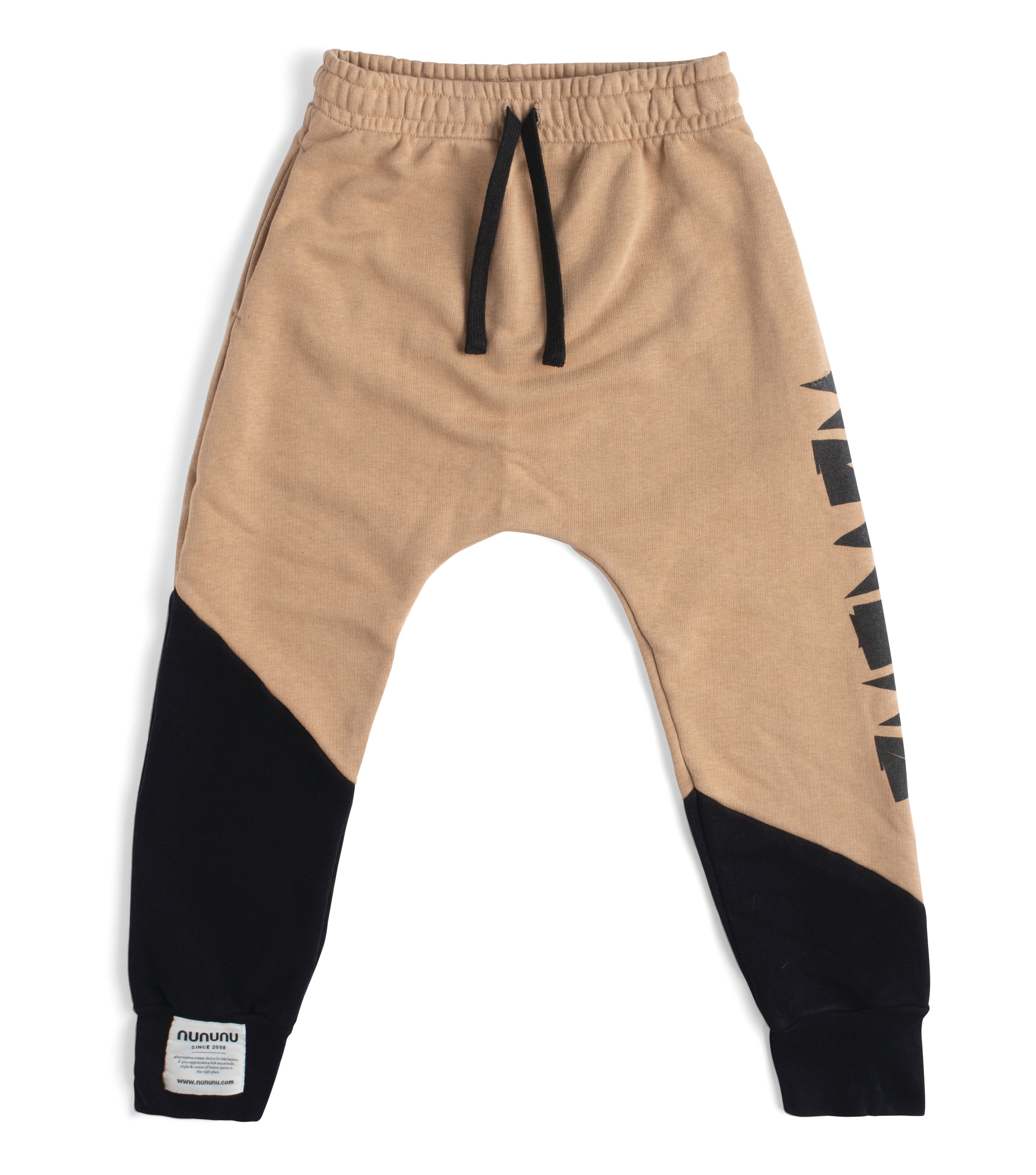 Nununu Jester Pants - Black/Mocha