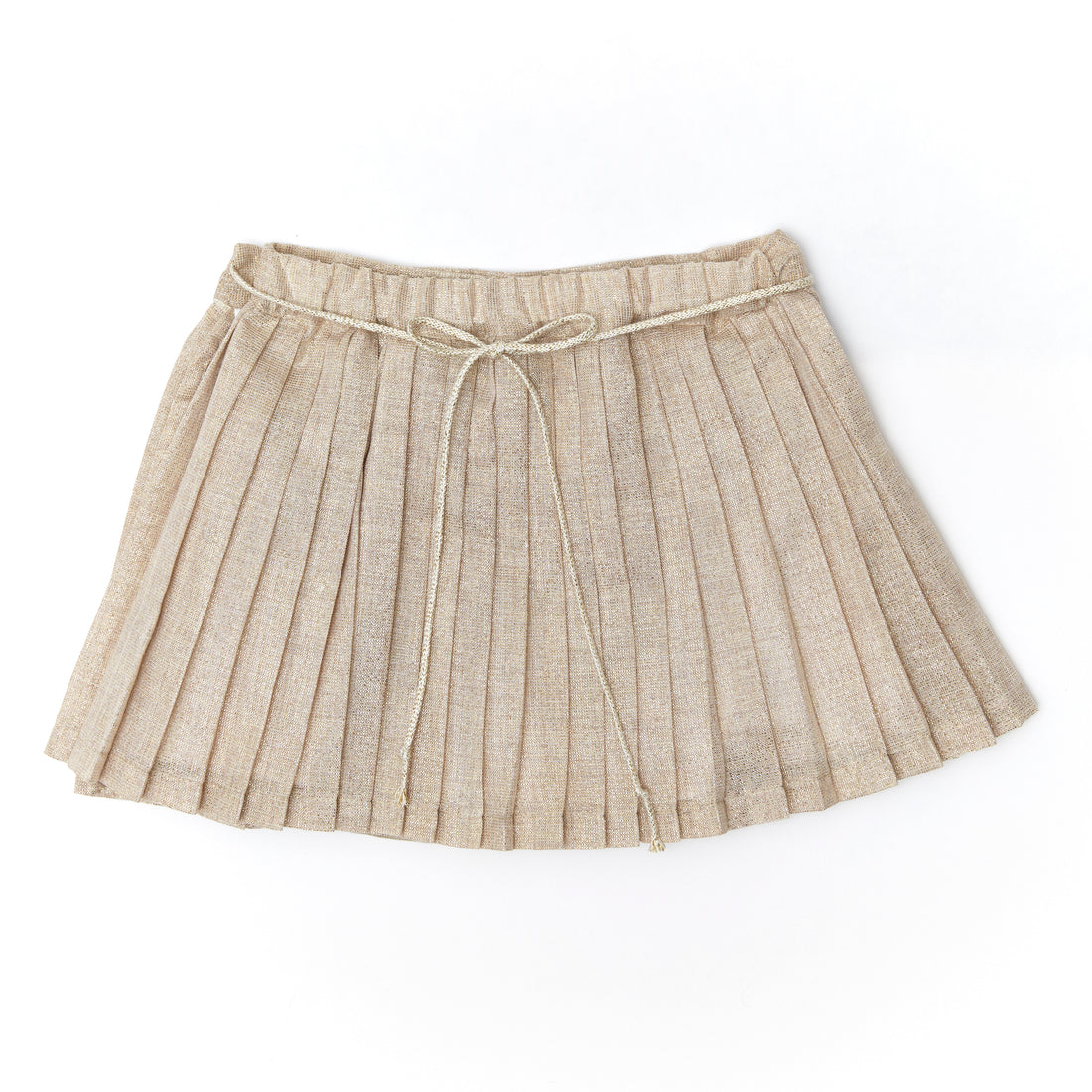 Cosmosophie Pleated Bert Skirt - Gold