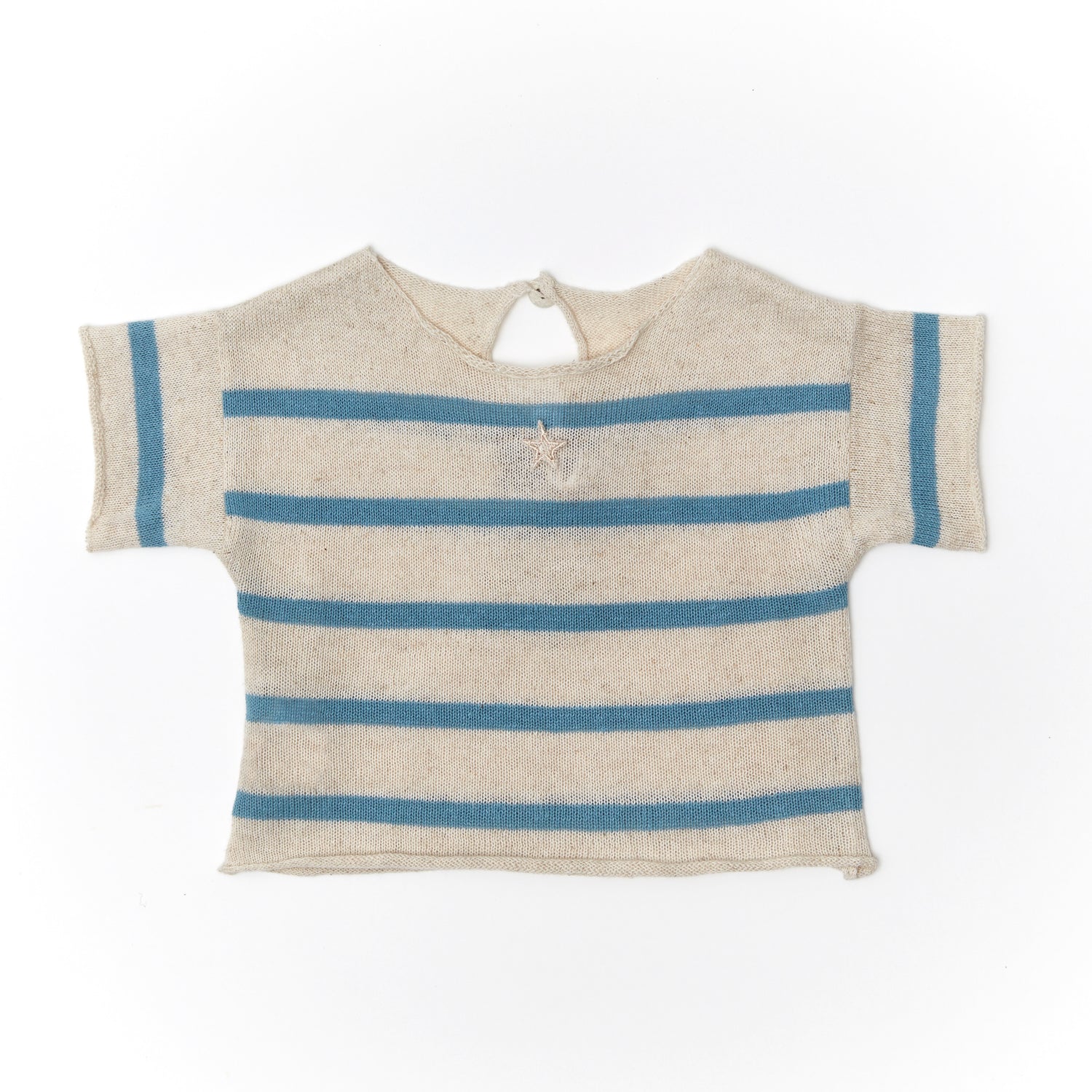 Tocoto Vintage Striped Knit T-Shirt - Green