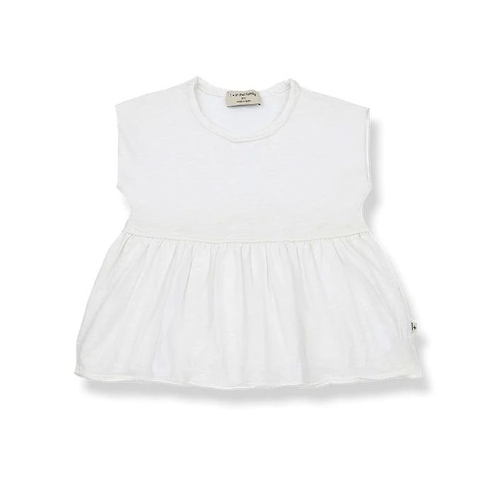 1+ in the Family Sandra Sleeveless Blouse - Off White