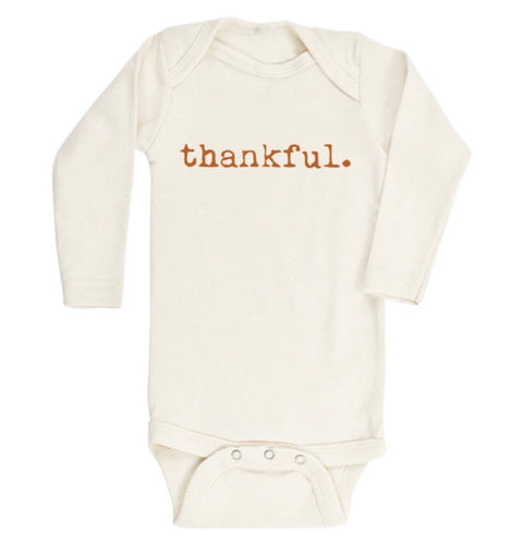 Tenth & Pine Thankful Onesie - Rust