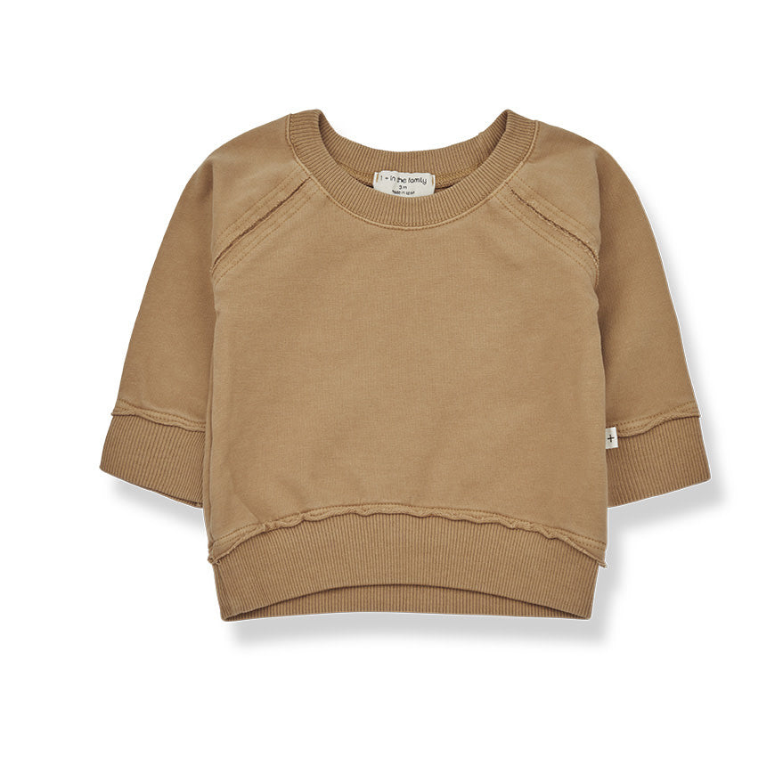 1+ in the Family Kirian Sweater - Biscuit