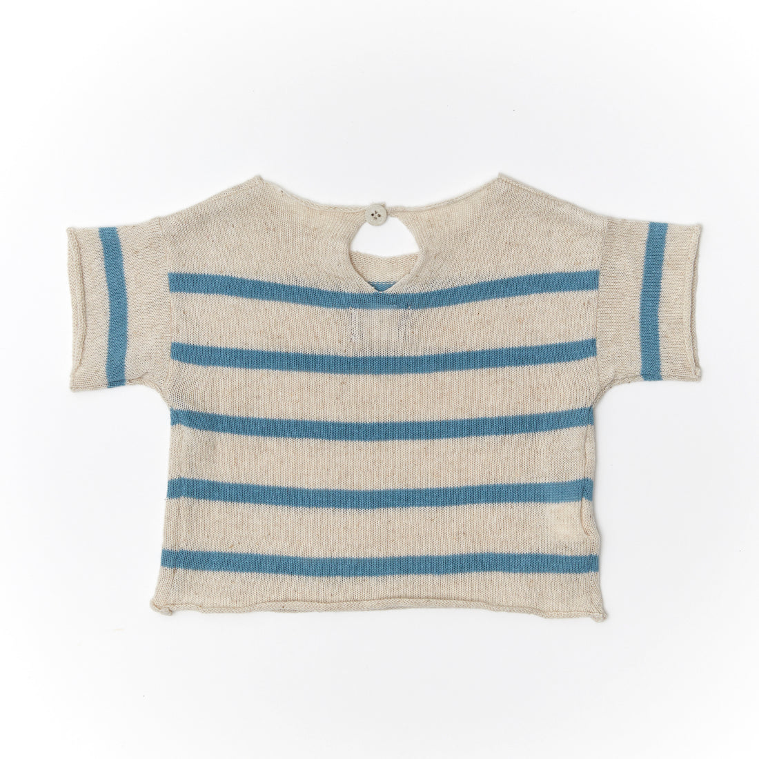 Tocoto Vintage Striped Knit T-Shirt - Green