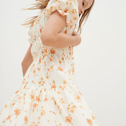 The New Society Fiorella Dress - Flower Print