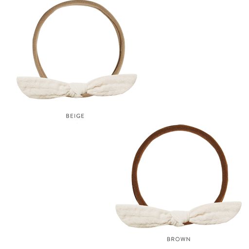 Rylee + Cru Little Knot Headband - Ivory