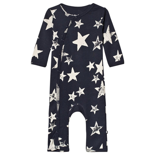 Molo Fellow Bodysuit - White Navy Star