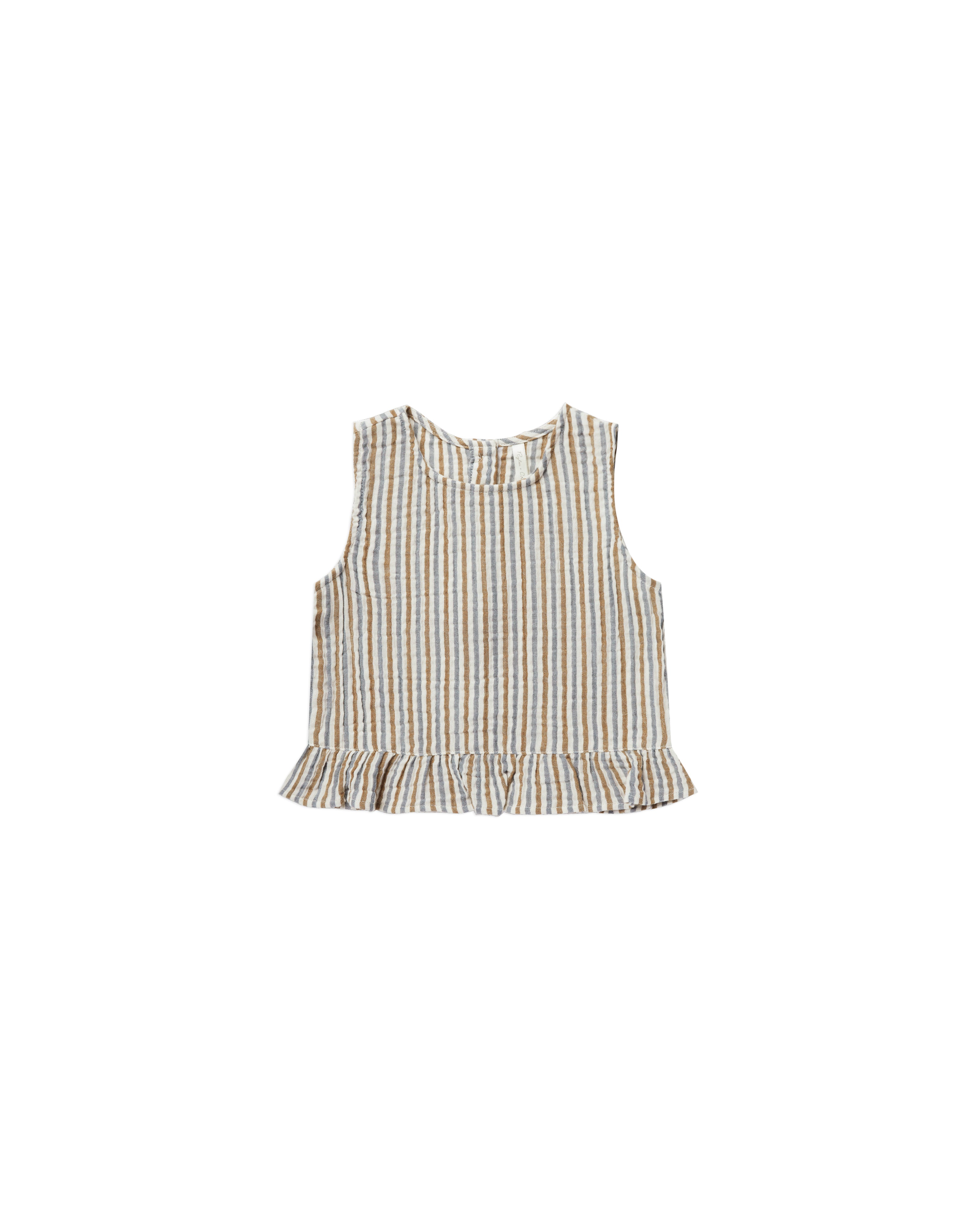 Rylee + Cru Oceanside Top - Nautical Stripe