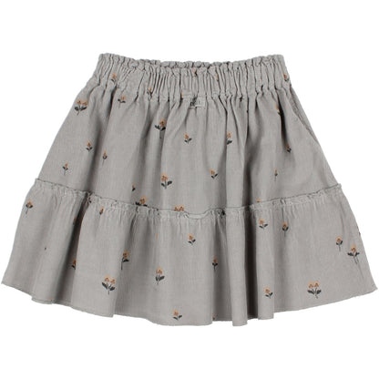 Buho Romance Skirt - Glacier Print