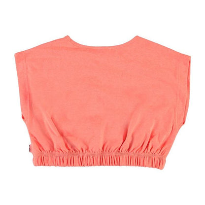 Molo Ragni T shirt - Neon Coral