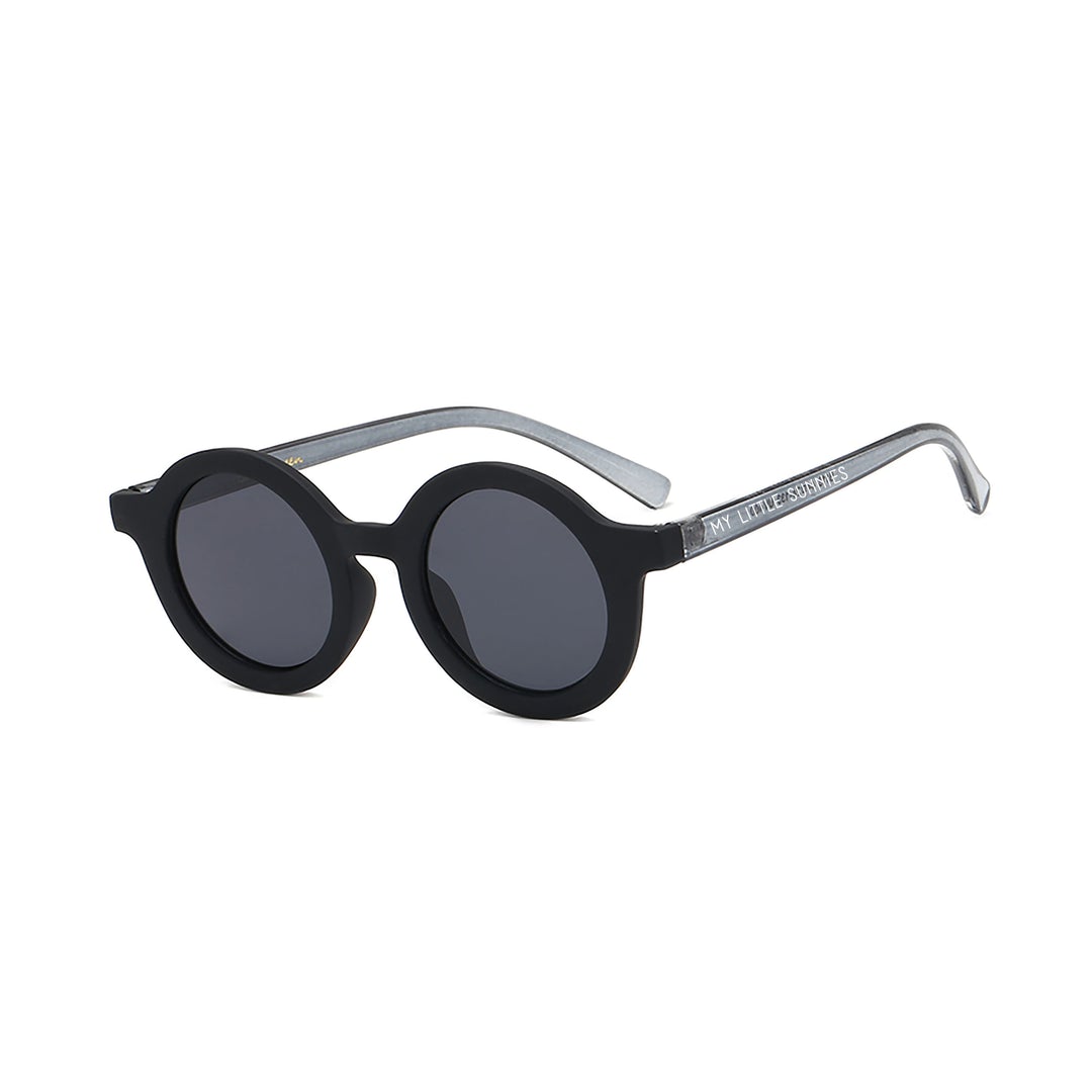 Tenth &amp; Pine Round Retro Sunglasses - Outer Space Black