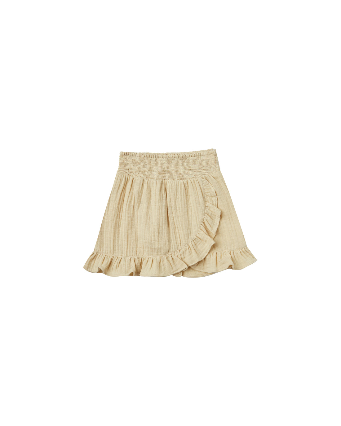 Rylee + Cru Wrap Ruffle Skirt - Butter