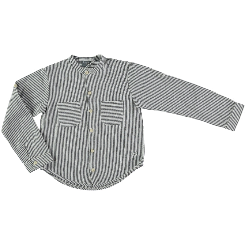 Tocoto Vintage Striped Shirt - Navy