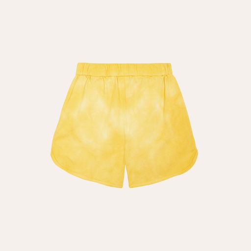 The Campamento Tie Dye Shorts - Yellow