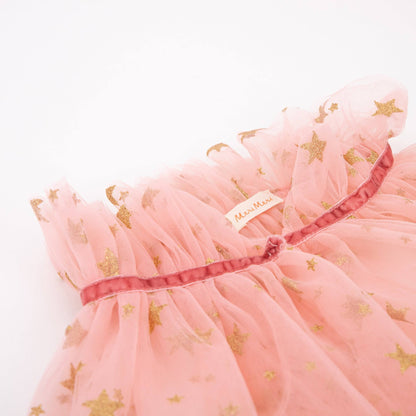 Meri Meri Tulle Cape - Pink Star