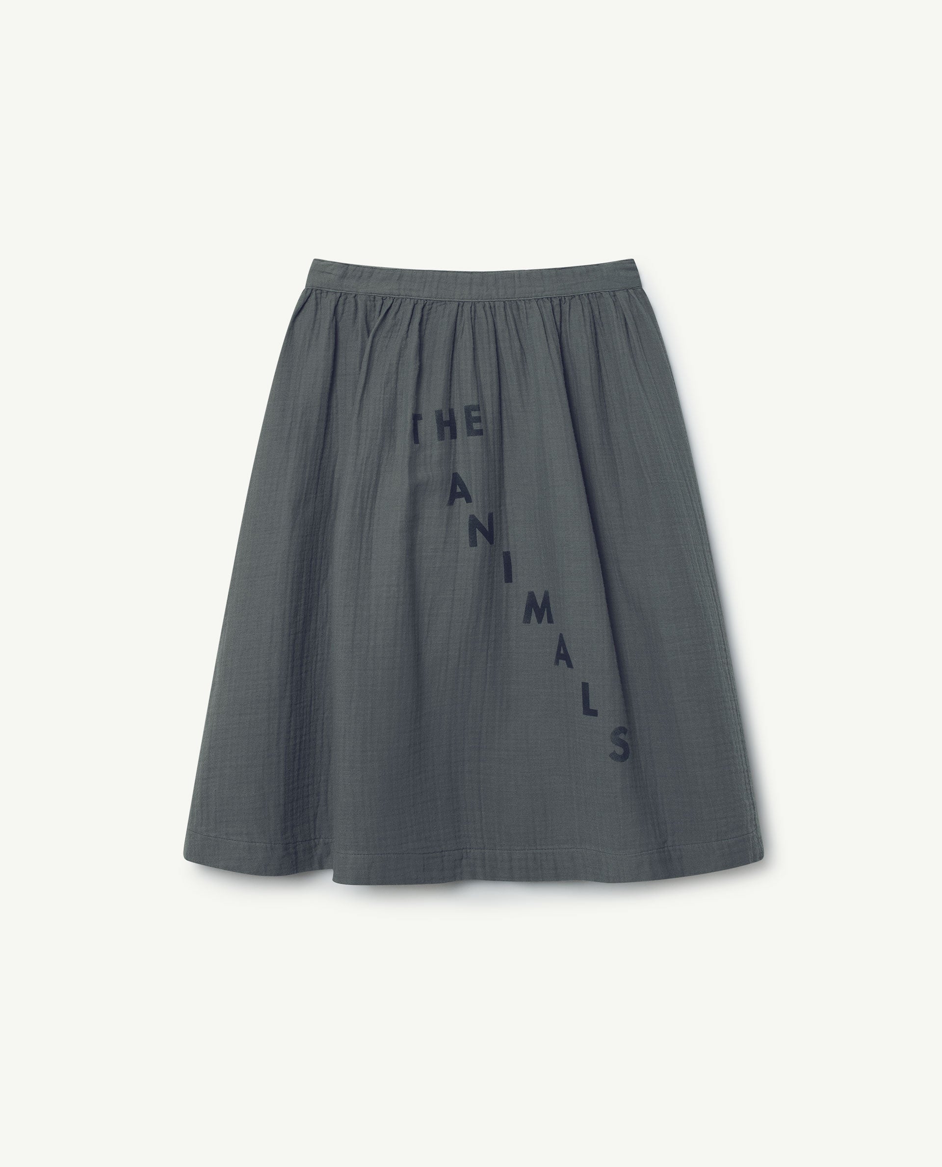 The Animals Observatory Sow Skirt - Grey/Navy