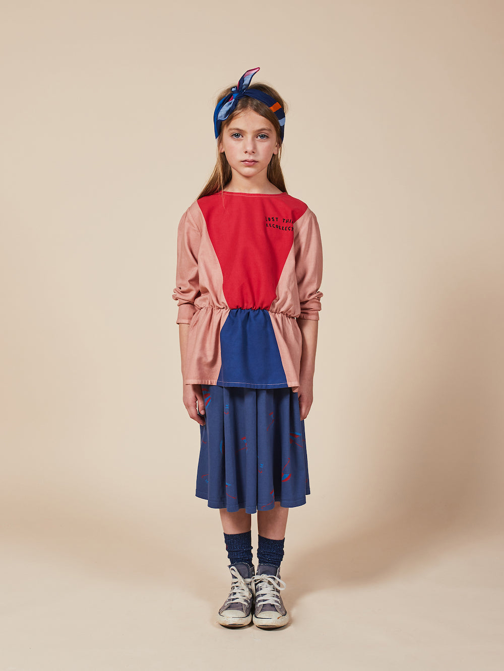 Bobo Choses Triangles Girls Shirt