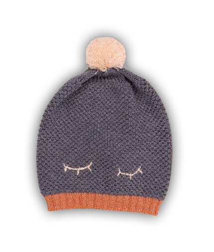 Tun Tun Knit Hat Blue