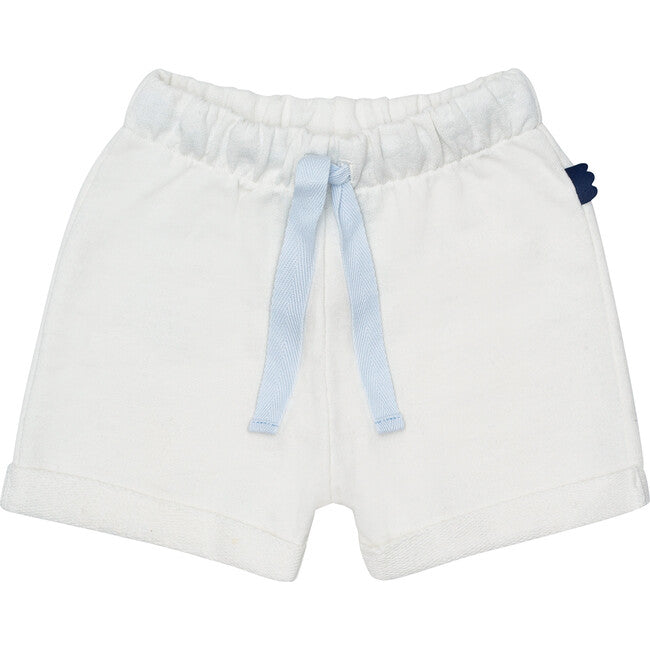 Mon Coeur Baby Wave Pocket Short - White