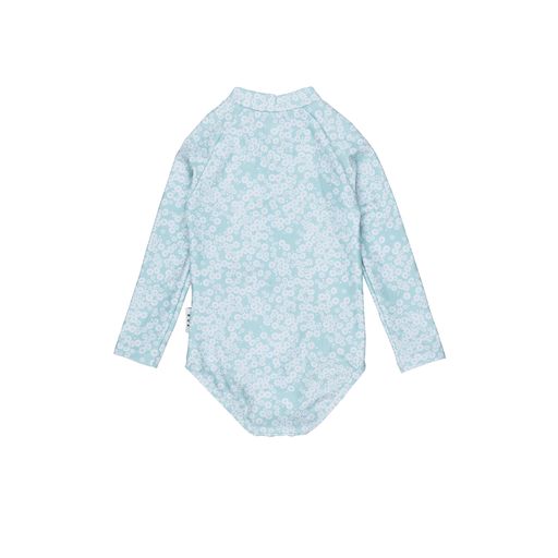 Huxbaby Daisy Zip Rashsuit - Swim Daisy Print