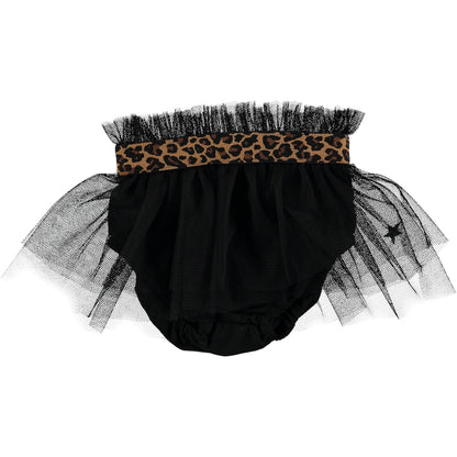 Tocoto Vintage Tulle Bloomer - Black