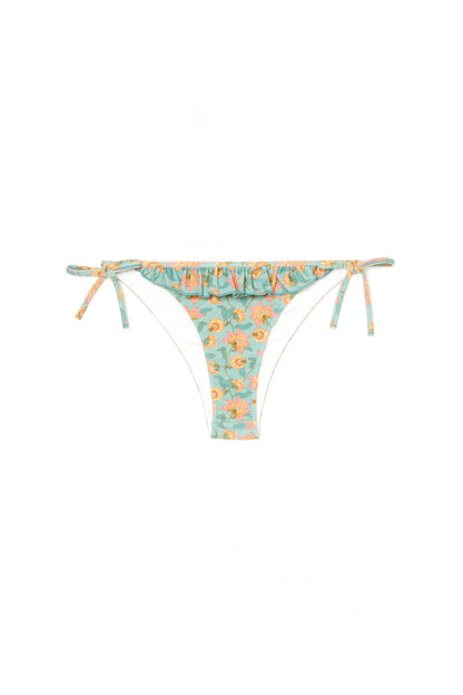 Louise Misha Salia Bikini Bottom - Turquoise Flowers