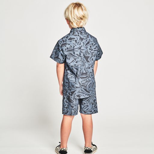 Munster Kids Animaguise Board Short - Mid Blue