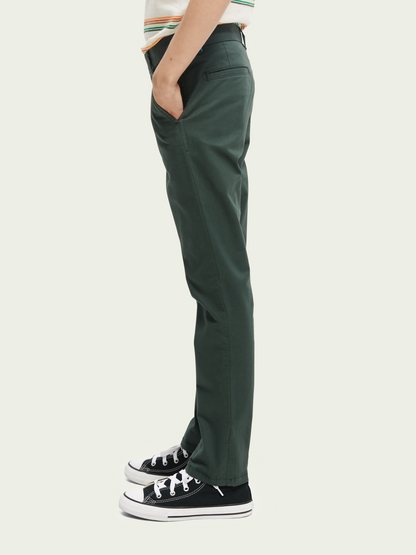 Scotch &amp; Soda Boys Slim-Fit Classic Chino - Fern Green