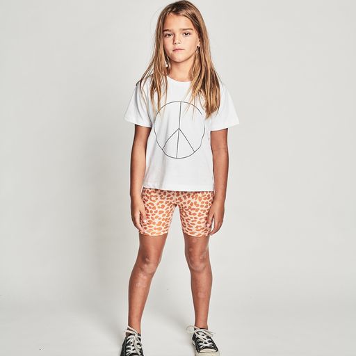 Munster Kids Kitty Ride Short - Yarn Leopard