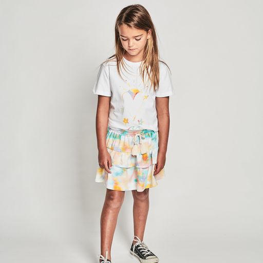 Munster Kids Colourfrill Skirt - Colour Haze